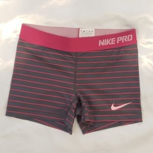 Pink athletic shorts